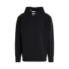 Buckle Knitted Hoodie in Black sold by MARAIS