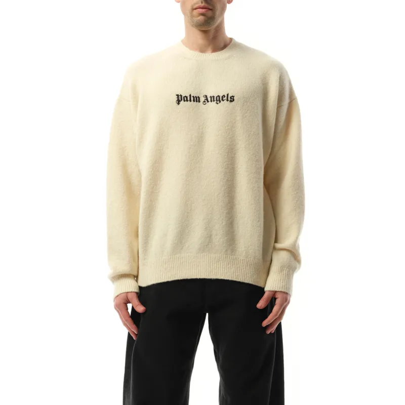 Classic Logo Sweater in Off White/Black sold by MARAIS