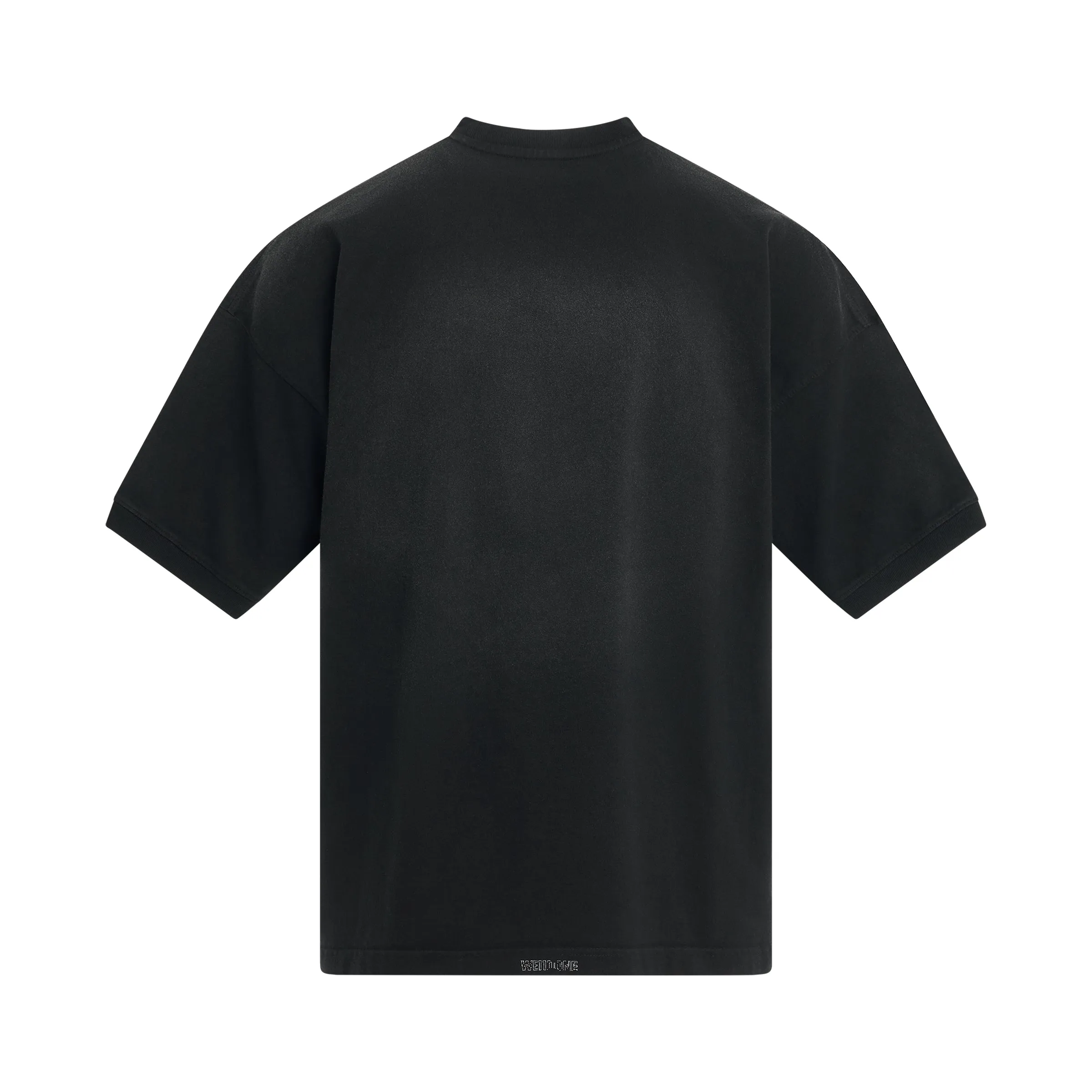 Heavenly Logo Print T-Shirt in Black sold by MARAIS product image thumbnail 4