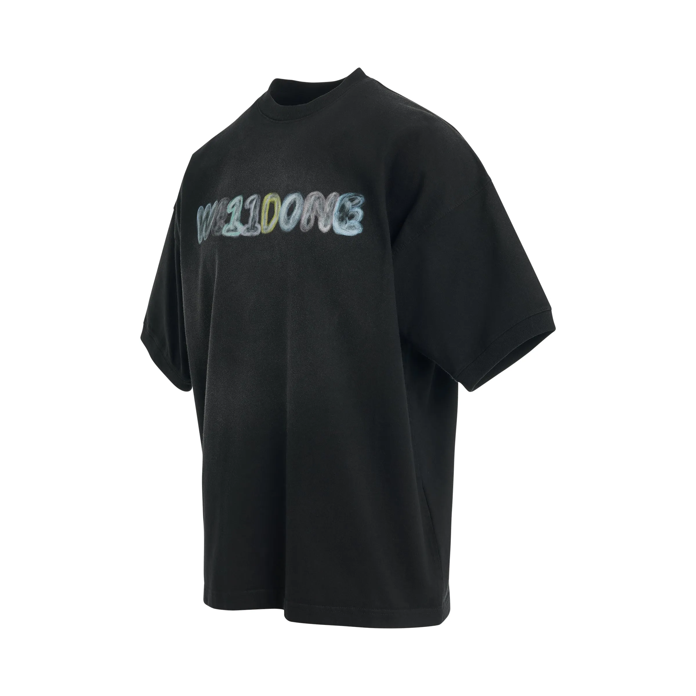 Heavenly Logo Print T-Shirt in Black sold by MARAIS product image thumbnail 2