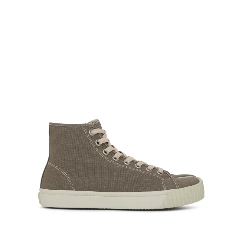 Tabi High Toe Sneaker in Grey sold by MARAIS