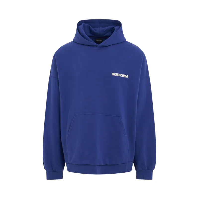 トップス Balenciaga Cities Paris Wide Fit Hoodie Balenciaga Cities Paris Hoodie Wide Fit 'Black White