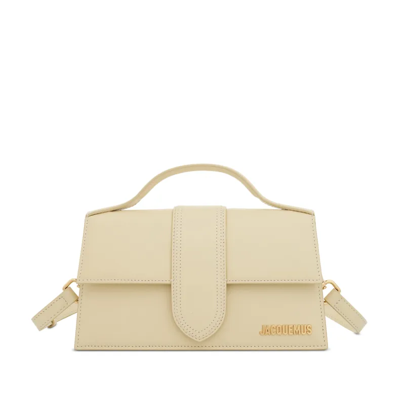 Le Grand Bambino Leather Bag in Ivory sold by MARAIS