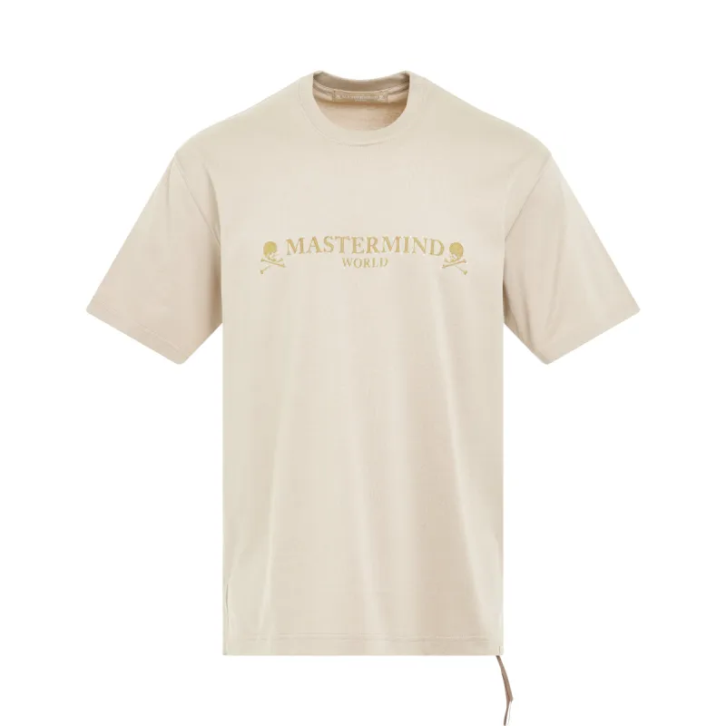 Brilliant Logo T-Shirt in Beige sold by MARAIS