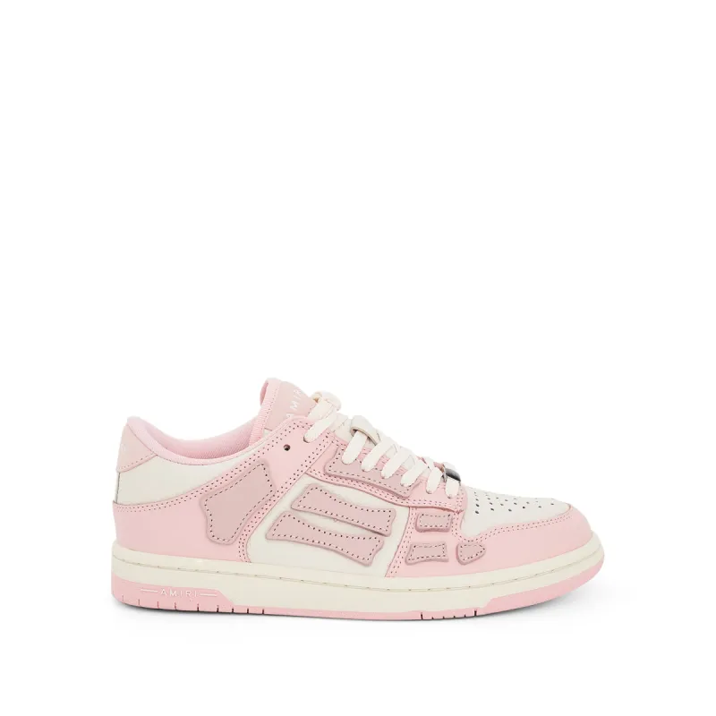 Skeleton Sneaker in Pink/White sold by MARAIS