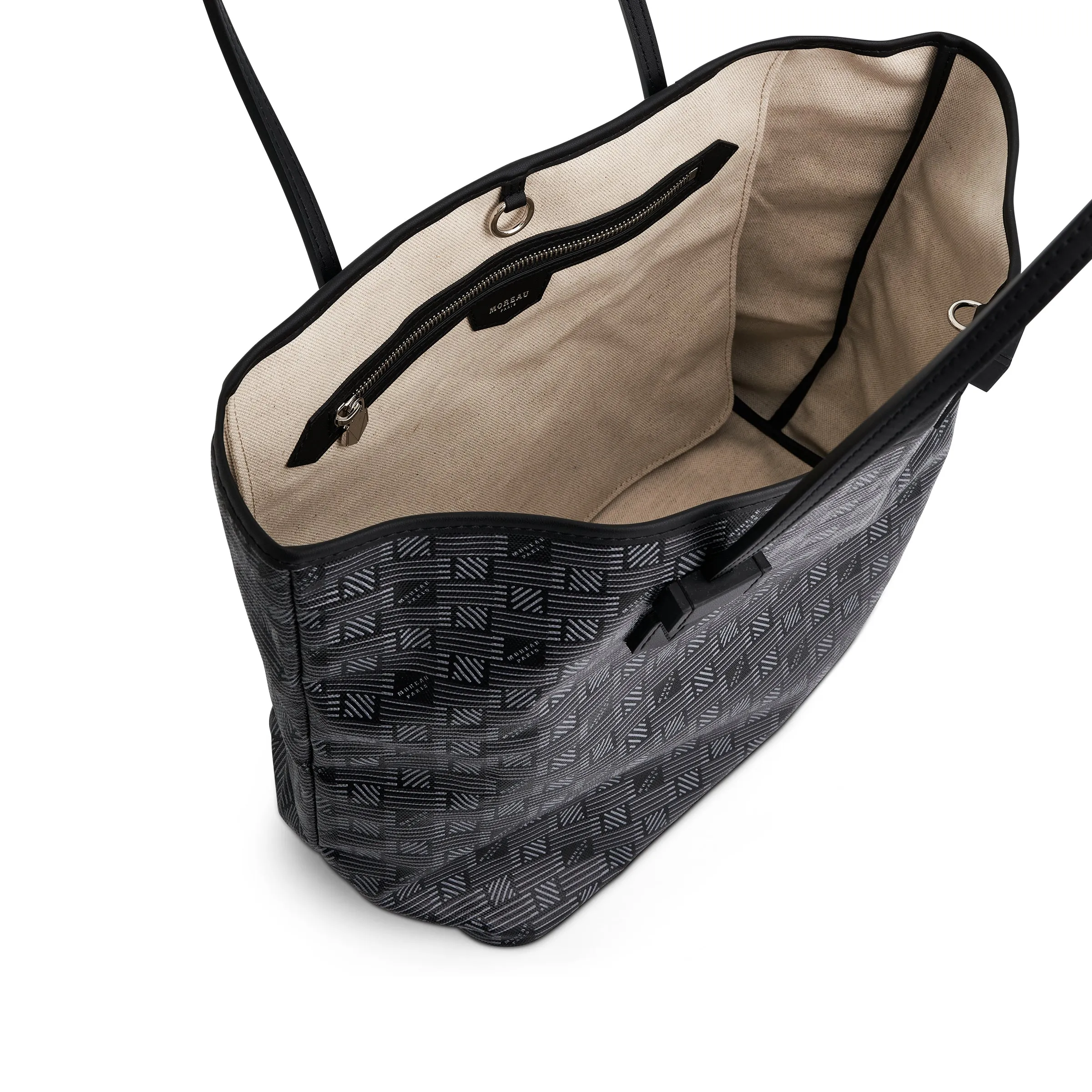 Saint Tropez Tote Bag MM in Black sold by MARAIS product image thumbnail 3