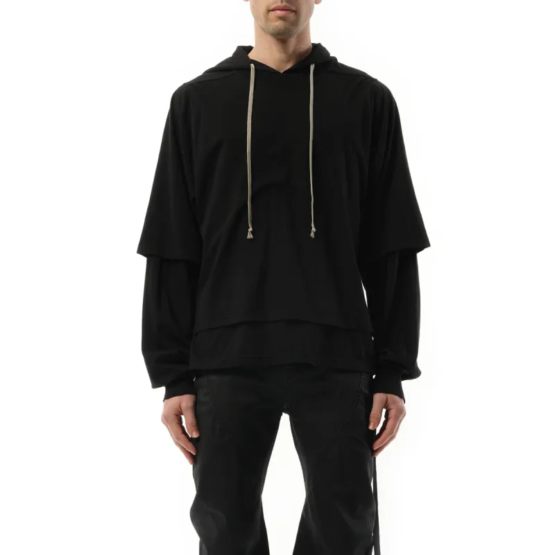 Hustler Hoodie in Black made by MARAIS