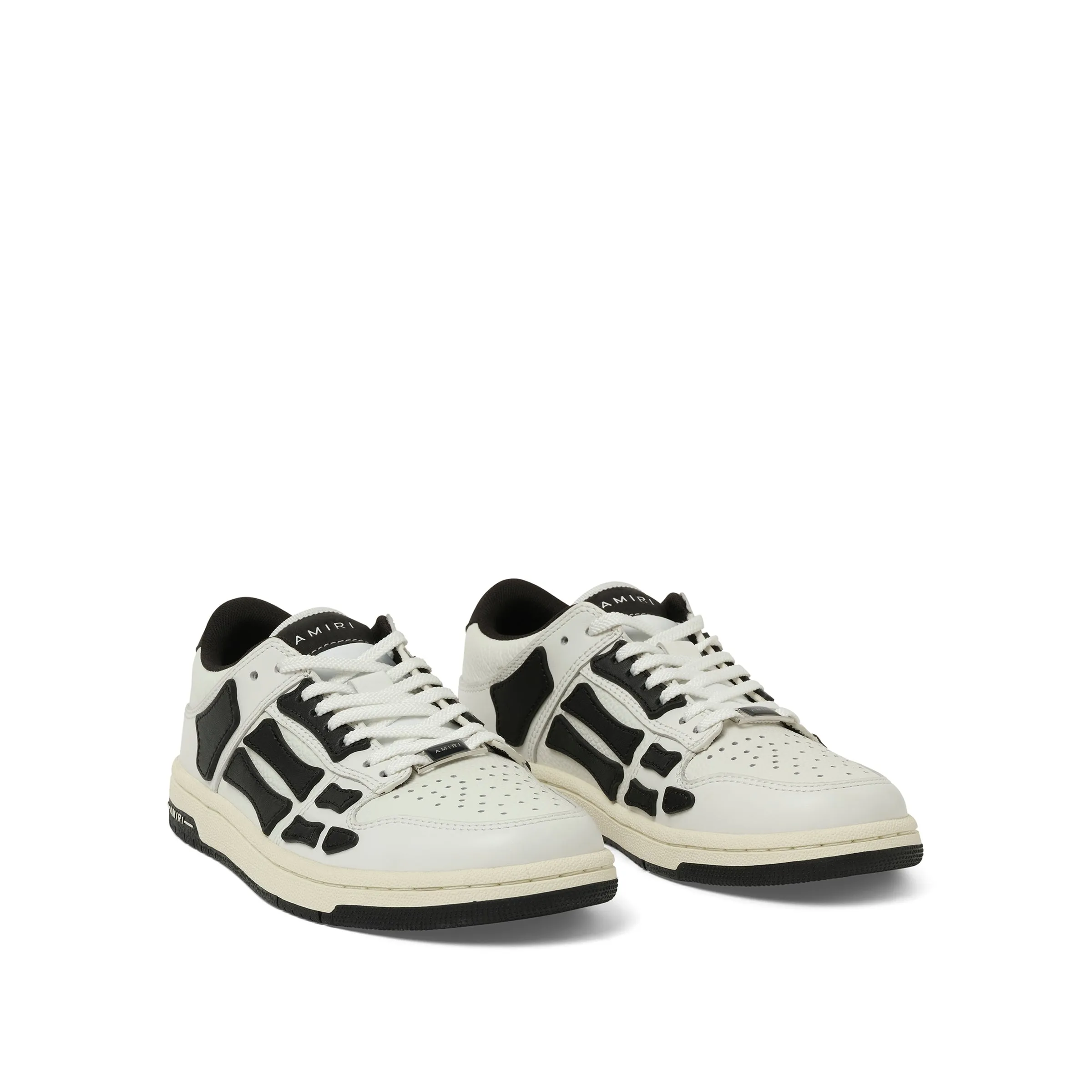 Skeleton Low Top Sneaker in White/Black sold by MARAIS product image thumbnail 2