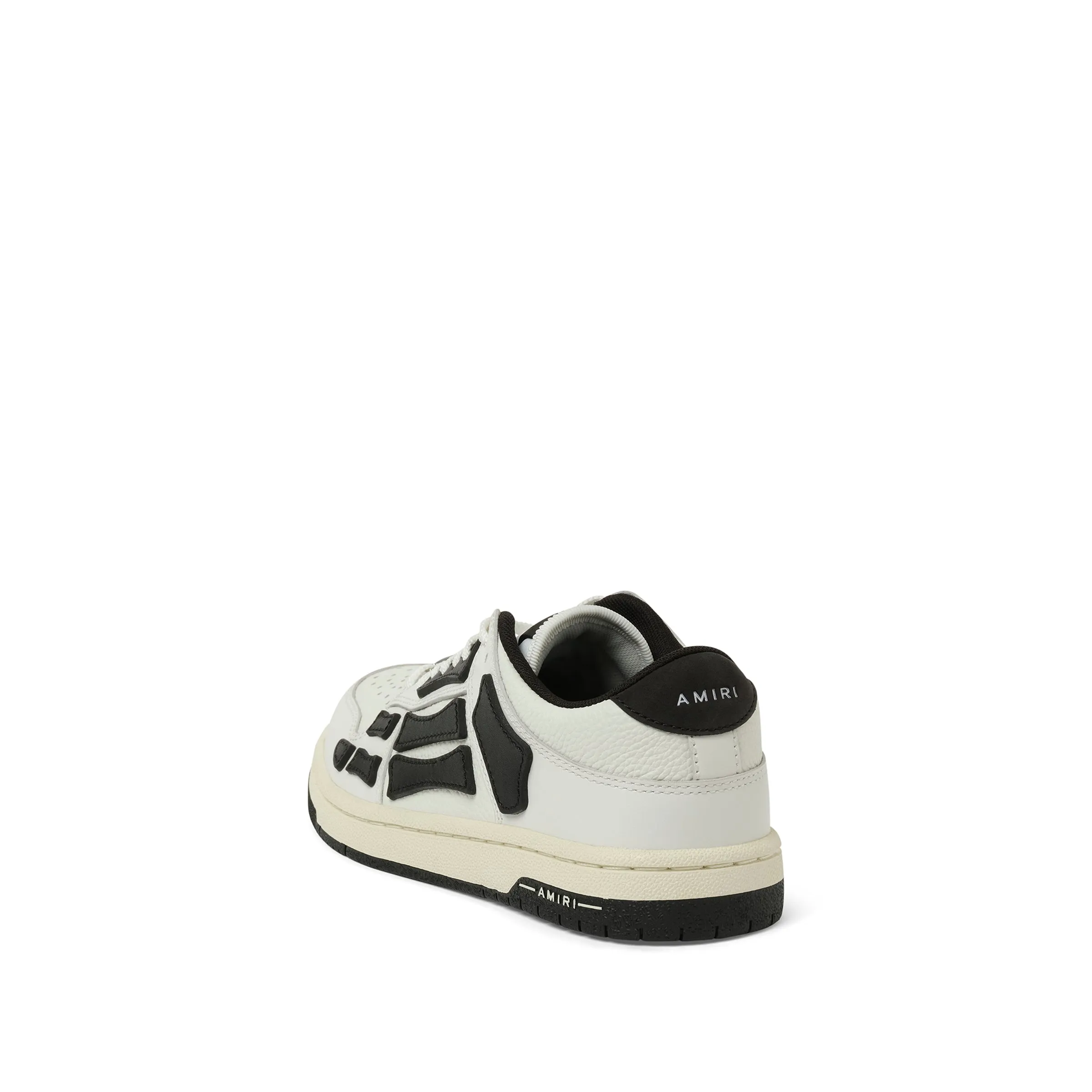Skeleton Low Top Sneaker in White/Black sold by MARAIS product image thumbnail 3