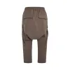 Heavy Cotton Cargo Cropped Pants in Dust sold by MARAIS