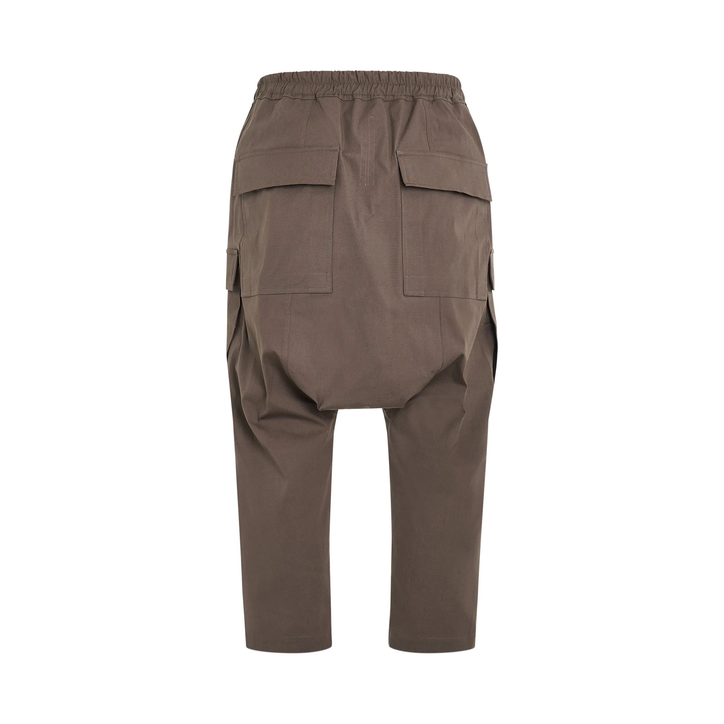 Heavy Cotton Cargo Cropped Pants in Dust sold by MARAIS product image thumbnail 4