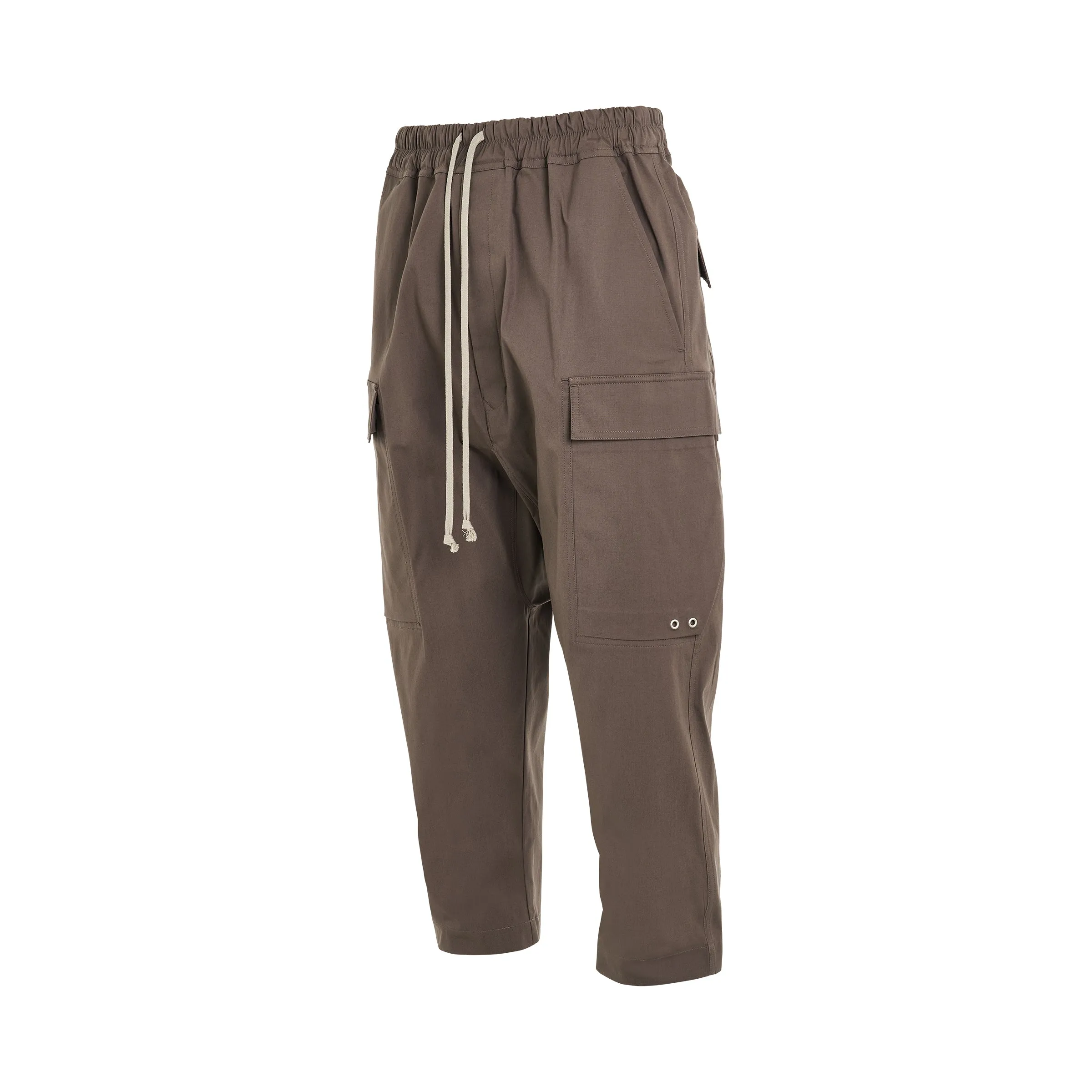 Heavy Cotton Cargo Cropped Pants in Dust sold by MARAIS product image thumbnail 2