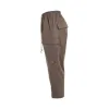 Heavy Cotton Cargo Cropped Pants in Dust sold by MARAIS
