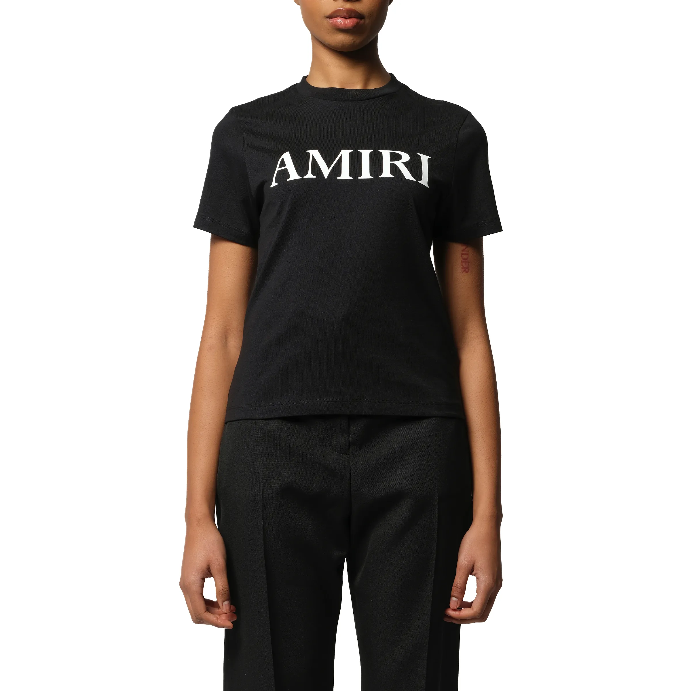 Amiri Core Logo T-Shirt in Black sold by MARAIS