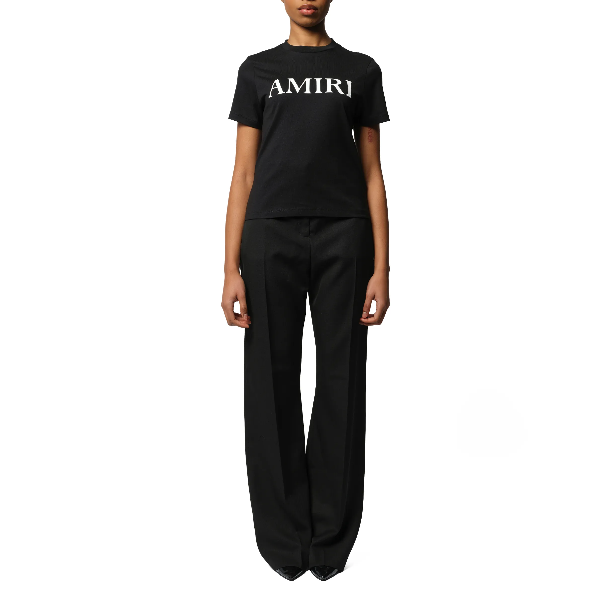 Amiri Core Logo T-Shirt in Black sold by MARAIS product image thumbnail 4