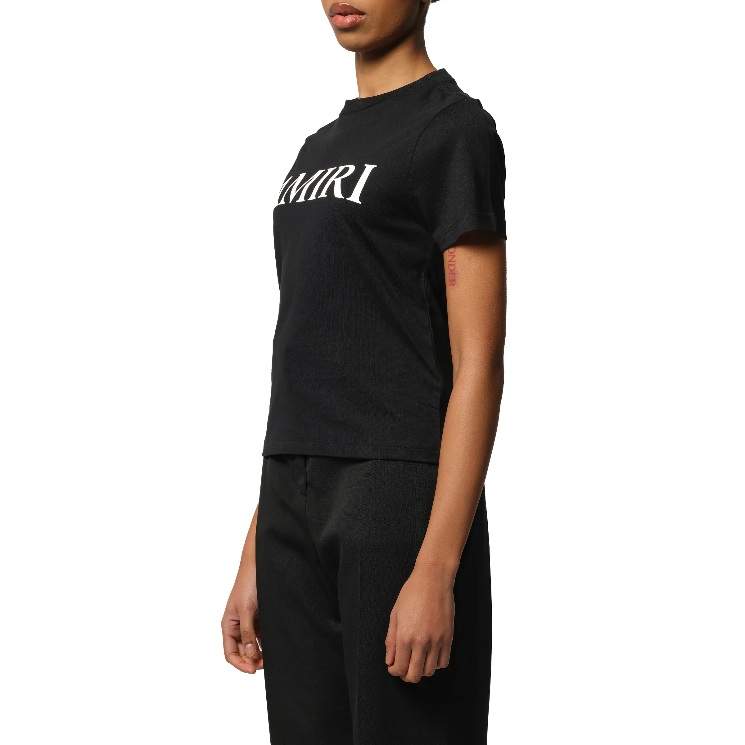 Amiri Core Logo T-Shirt in Black sold by MARAIS product image thumbnail 5