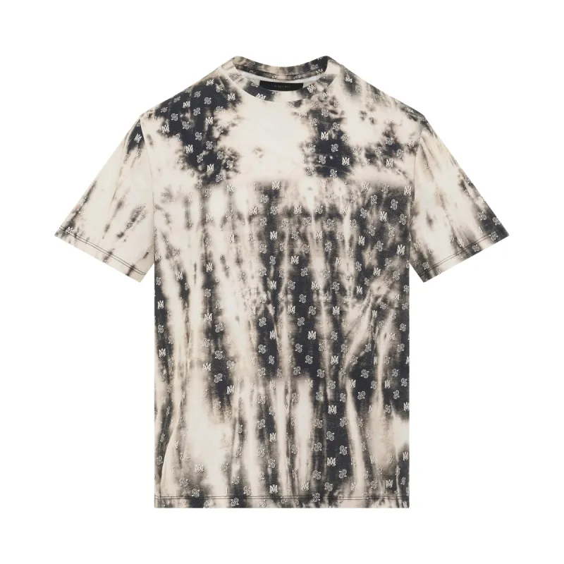 Bandana Bleach T-Shirt in Black sold by MARAIS