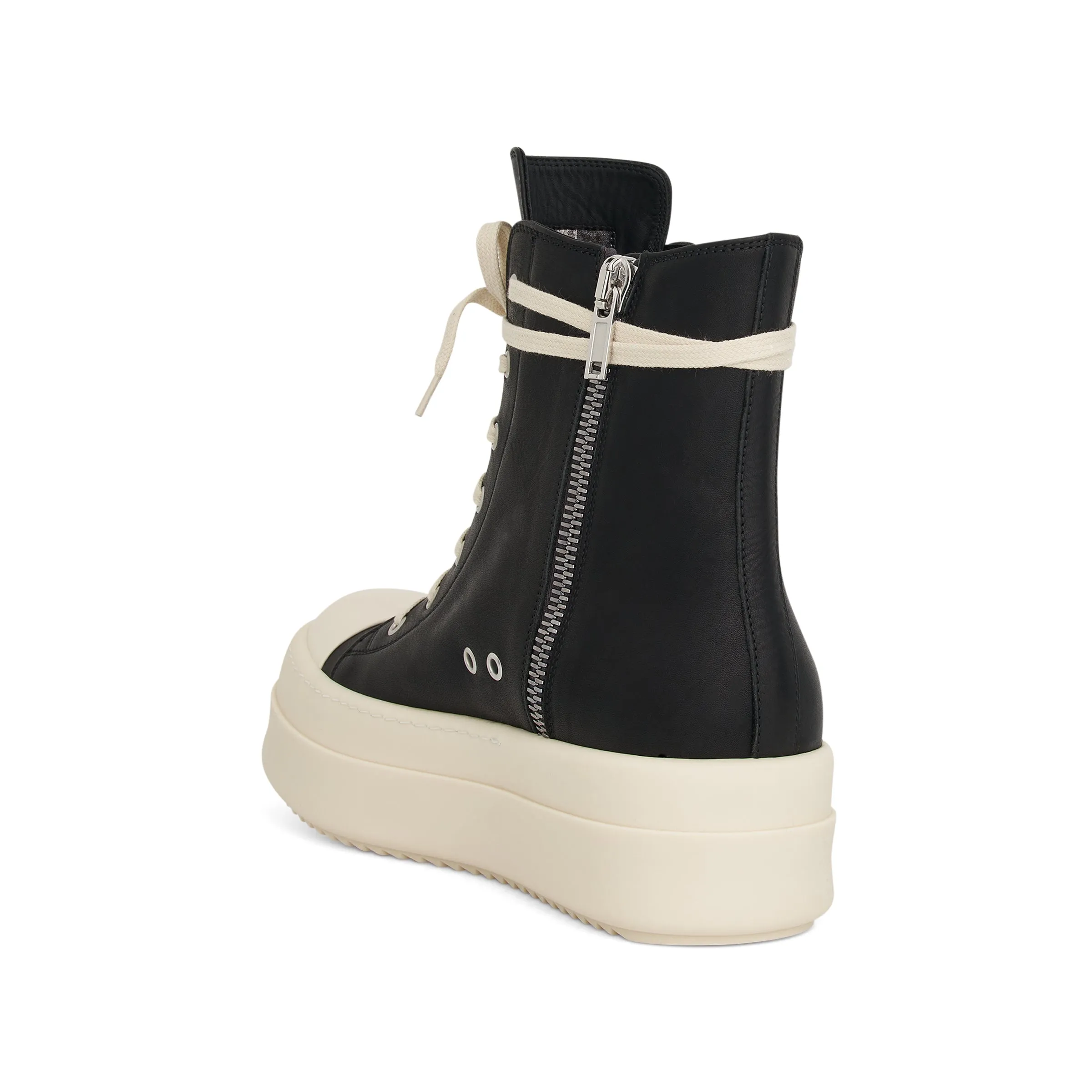 Megabumper Leather Sneaker in Black sold by MARAIS product image thumbnail 3
