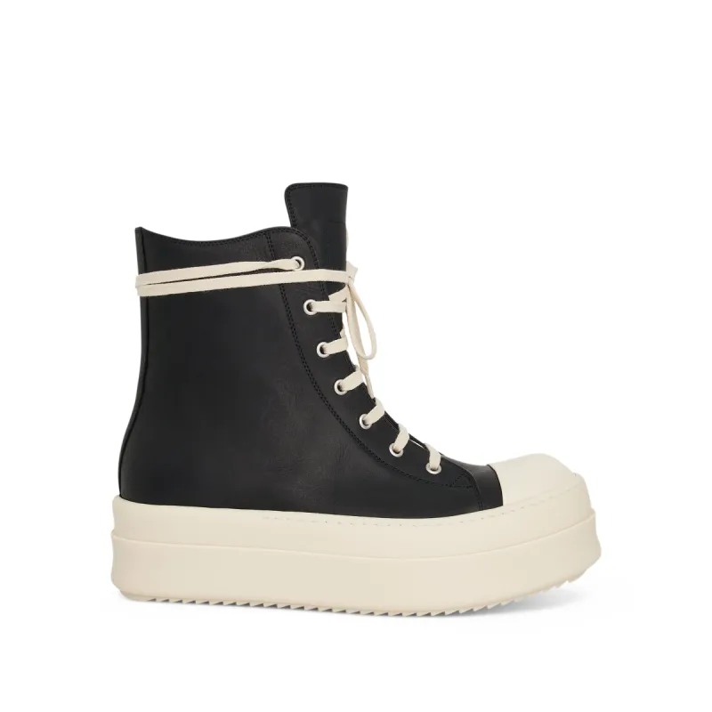 Megabumper Leather Sneaker in Black sold by MARAIS