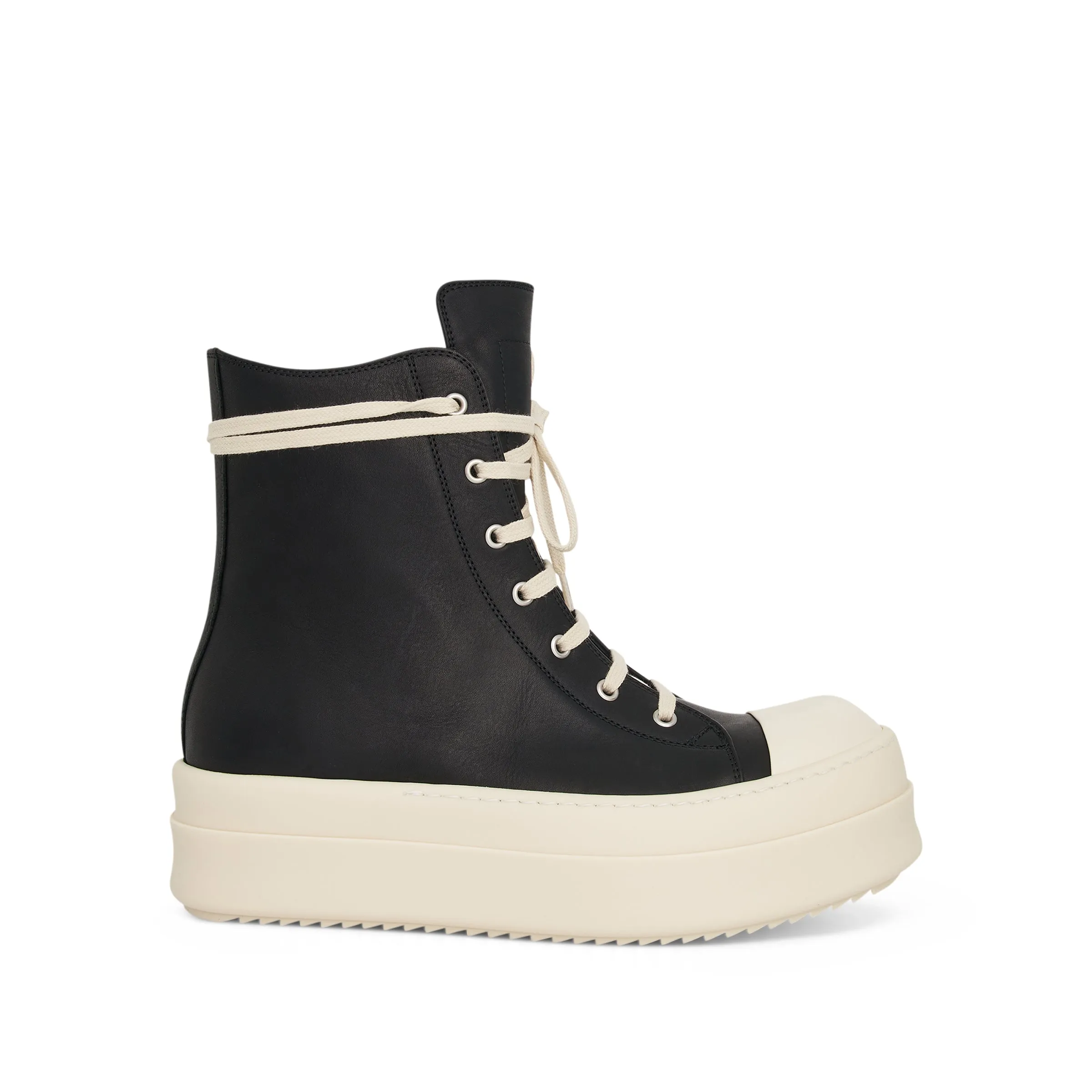 Megabumper Leather Sneaker in Black sold by MARAIS
