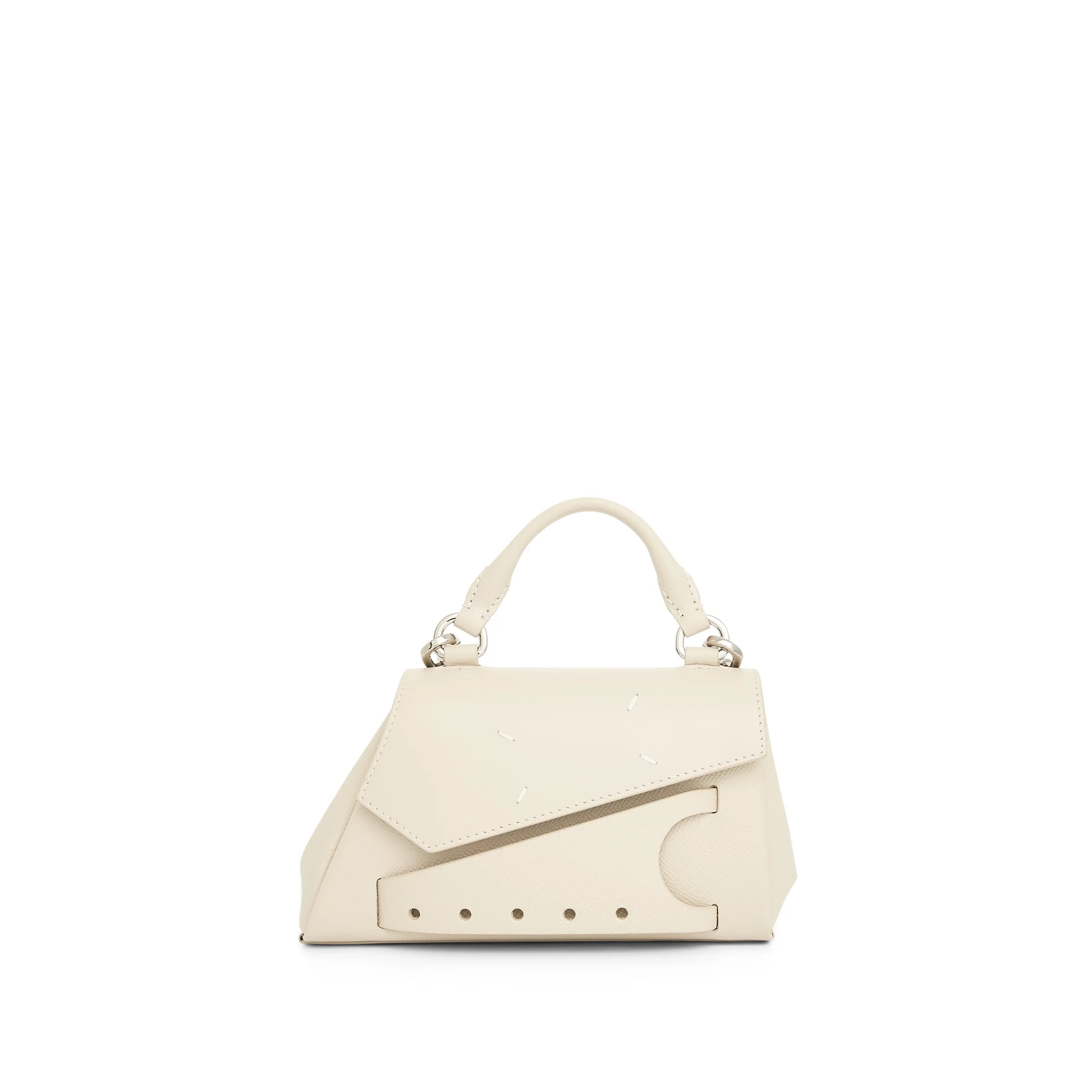 Micro Snatched Asymmetric Bag in Greige sold by MARAIS product image thumbnail 2