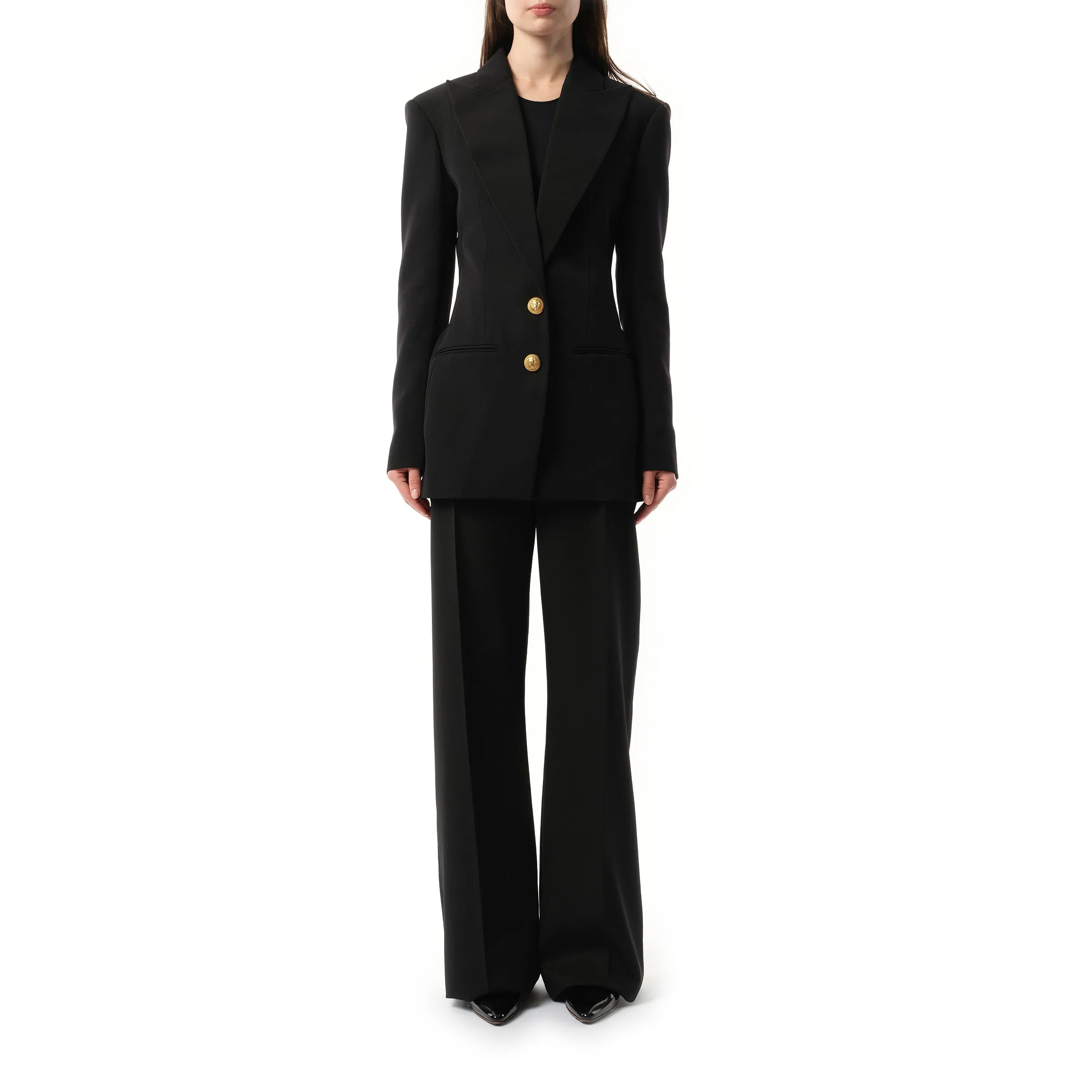 2 BTN GDP Fitted Jacket in Black sold by MARAIS product image thumbnail 4
