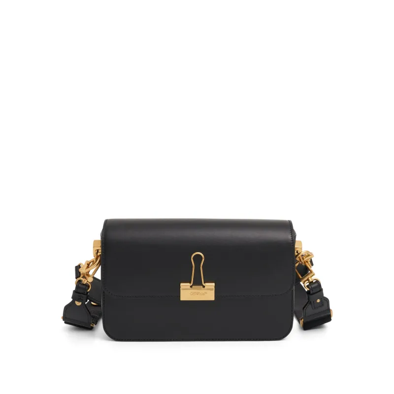 Plain Binder Medium Shoulder Bag in Black sold by MARAIS