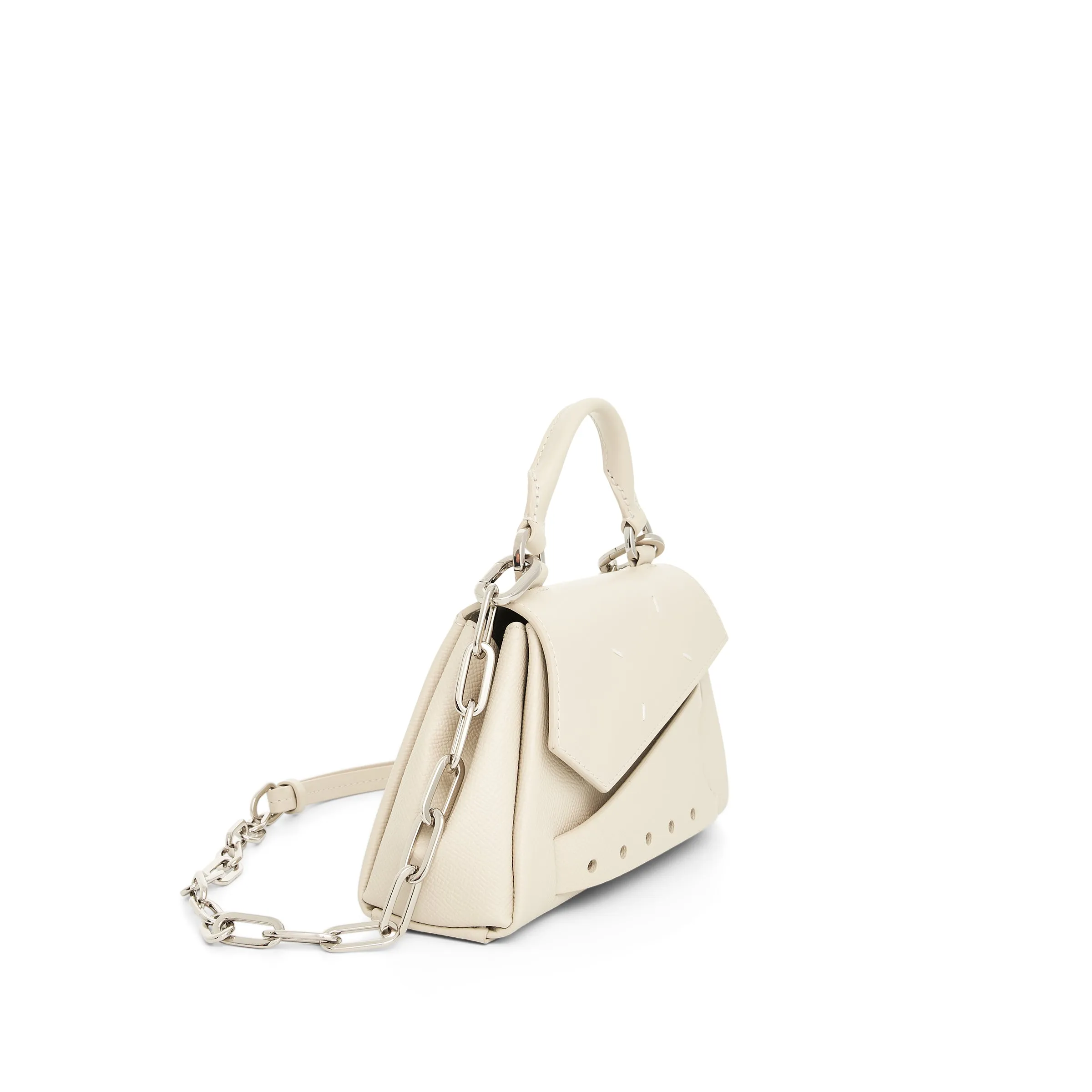Micro Snatched Asymmetric Bag in Greige sold by MARAIS product image thumbnail 3