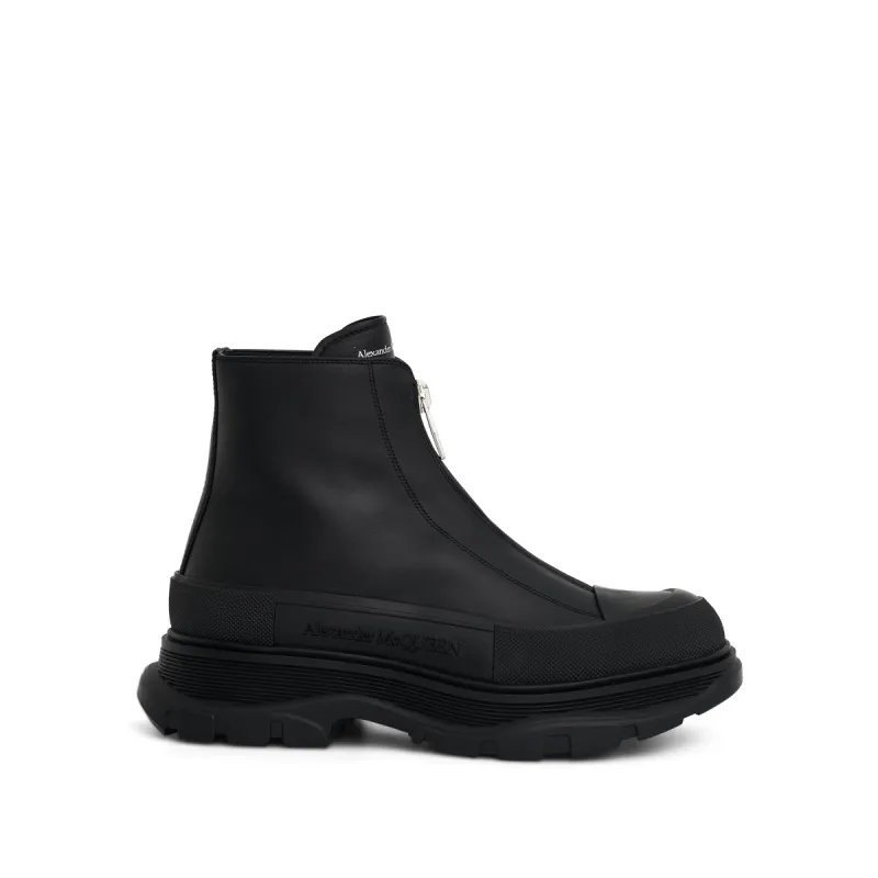 Tread Slick Ankle Boots in Black sold by MARAIS