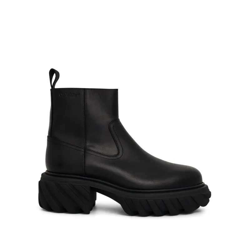 Exploration Motor Ankle Boot in Black sold by MARAIS