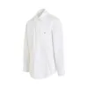 Back Logo Pocket Shirt in White sold by MARAIS