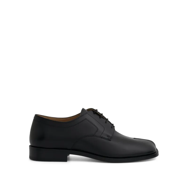 Tabi Lace-Ups Derbies Shoes in Black sold by MARAIS