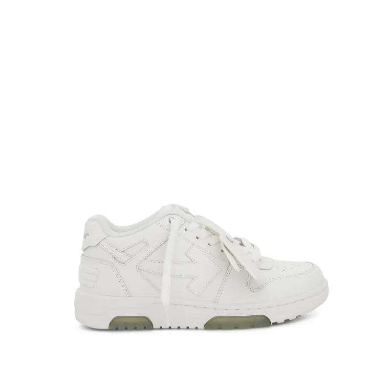 Out of Office Leather Sneakers In Colour White sold by MARAIS