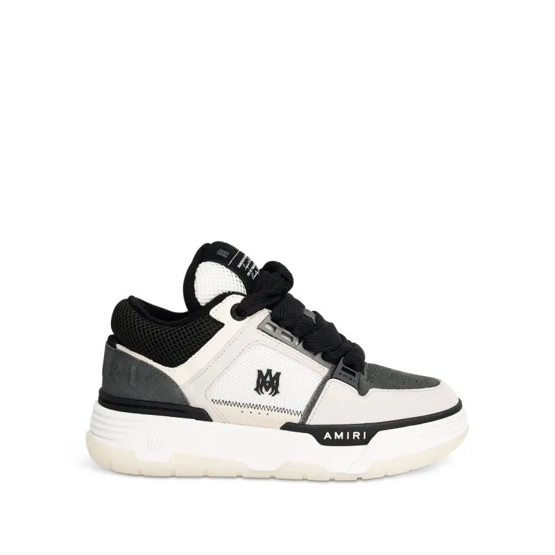 MA-1 Sneaker in Black/Alabaster made by AMIRI