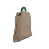 Venice Medium Hobo Bag in Light Camel/Spherical Green sold by MARAIS
