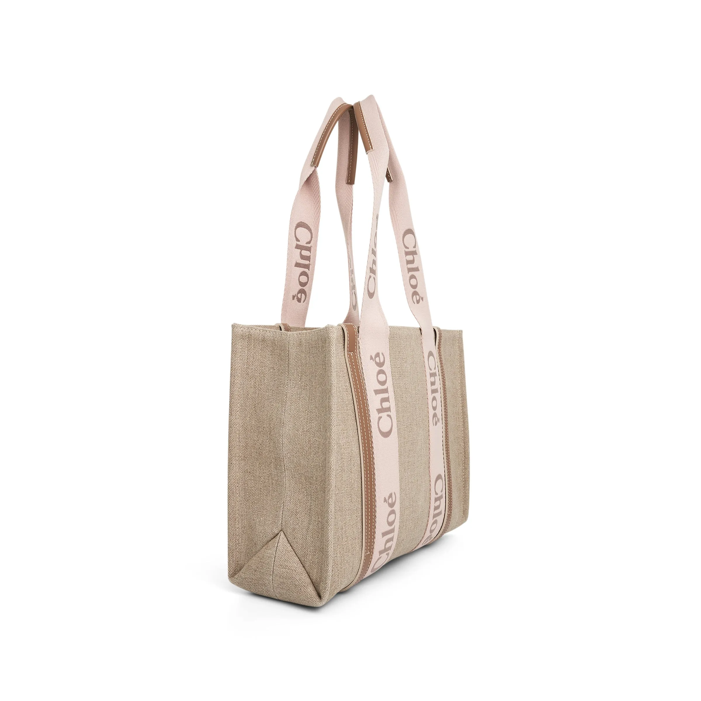 Chloe Casual Style Plain Logo Totes in Blushy Beige sold by MARAIS product image thumbnail 2