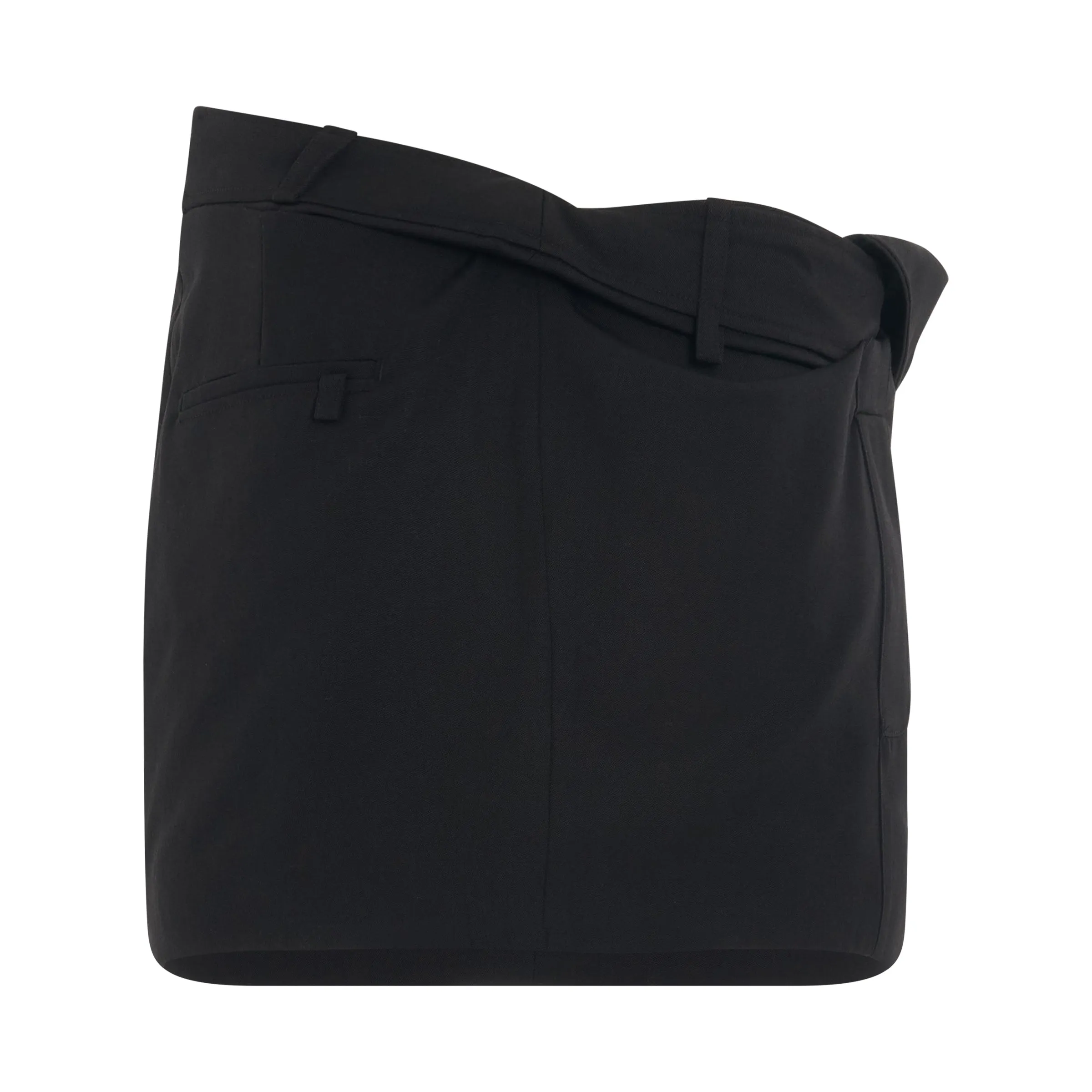 Bahia Twist Mini Skirt in Black sold by MARAIS product image thumbnail 4