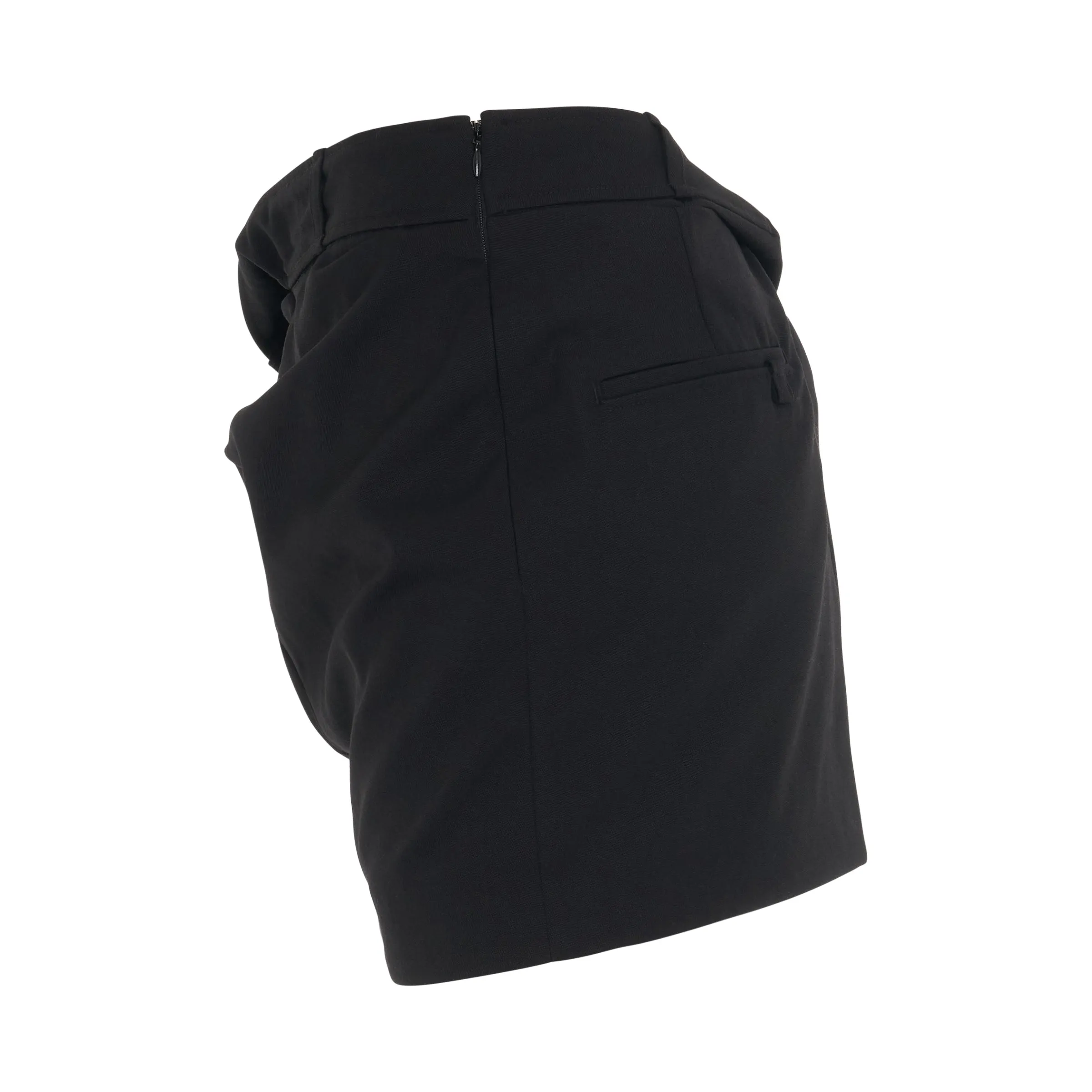 Bahia Twist Mini Skirt in Black sold by MARAIS product image thumbnail 3