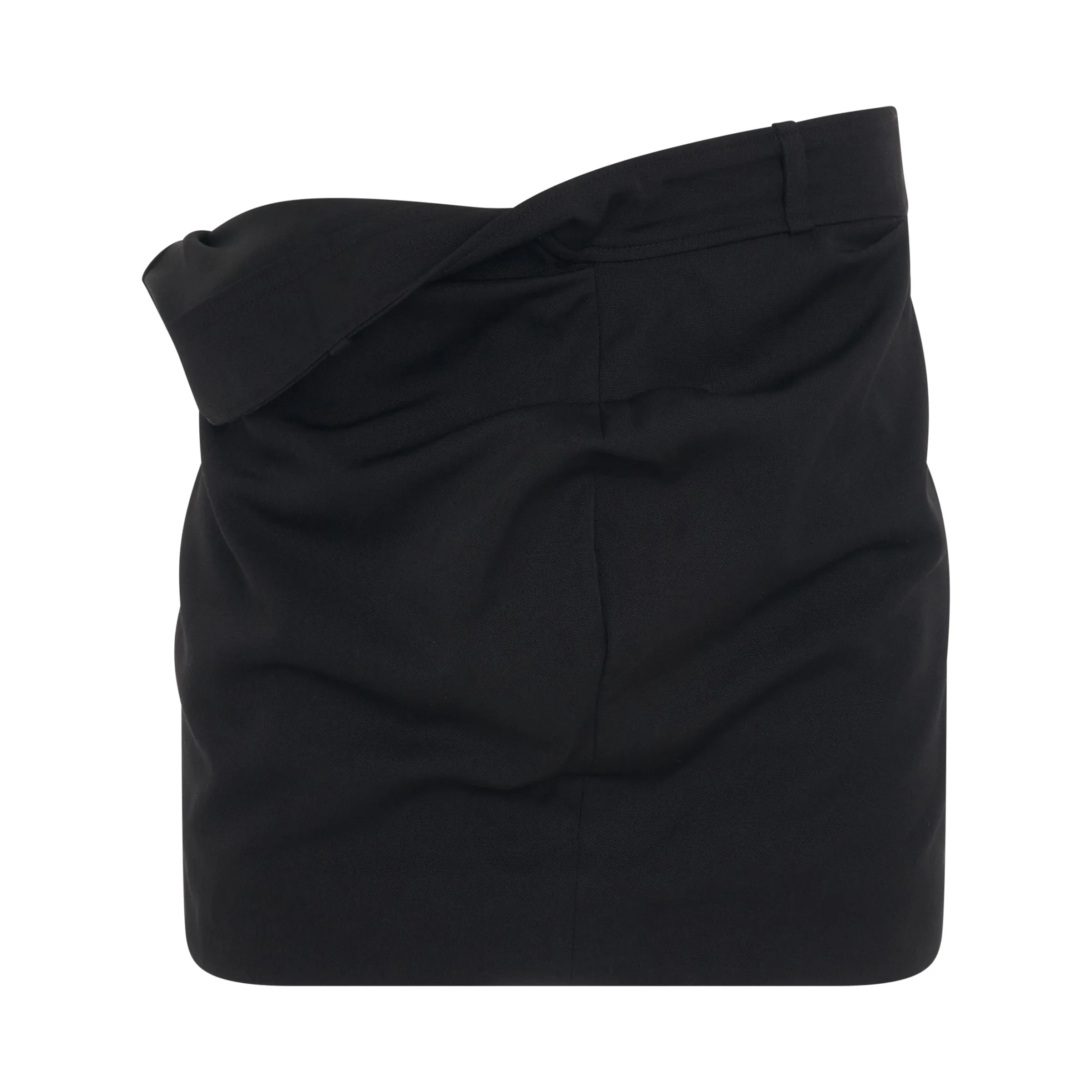 Bahia Twist Mini Skirt in Black sold by MARAIS