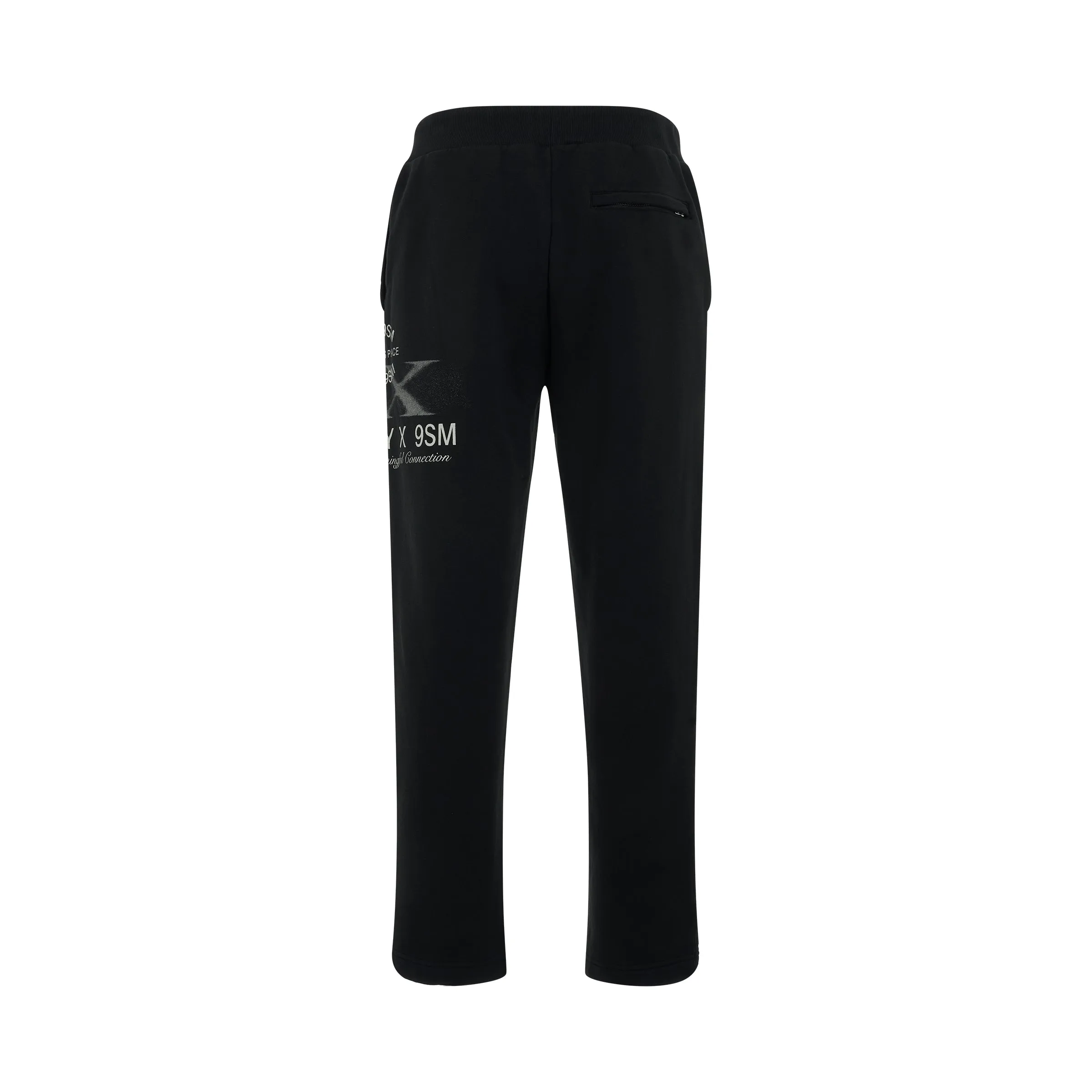 Print Sweatpants in Black sold by MARAIS product image thumbnail 4