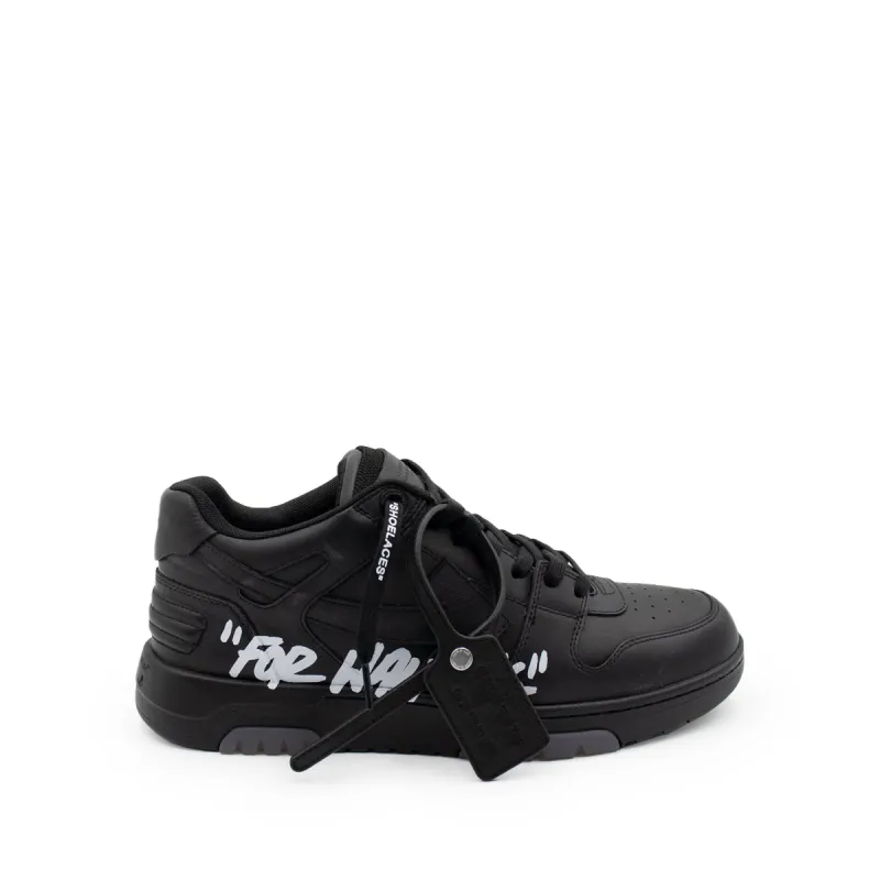 Out Of Office Sneakers "For Walking" in Black & White sold by MARAIS