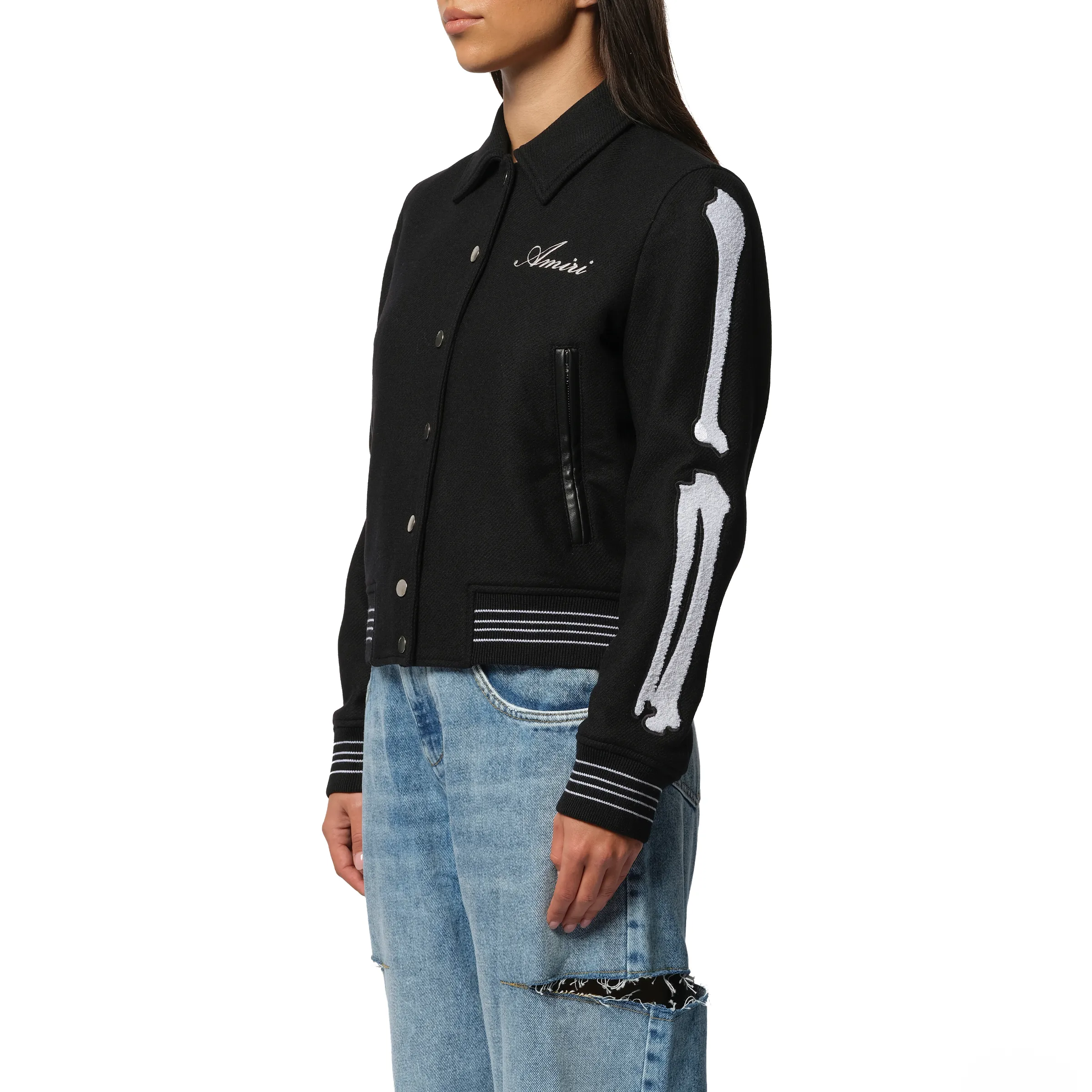 Bones Jacket in Black sold by MARAIS product image thumbnail 5