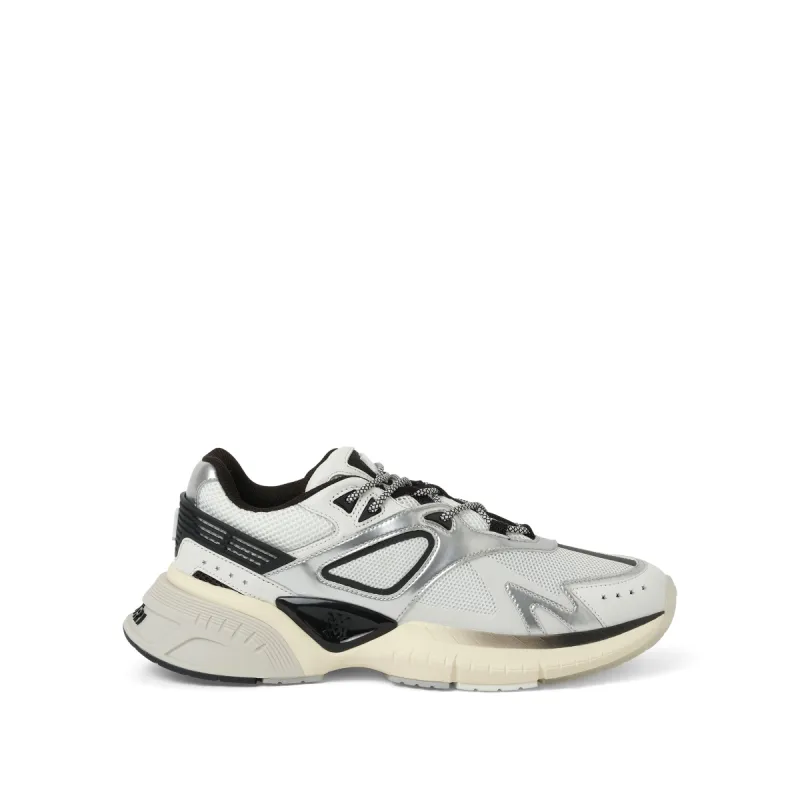 MA Runner in Black/White/Silver sold by MARAIS