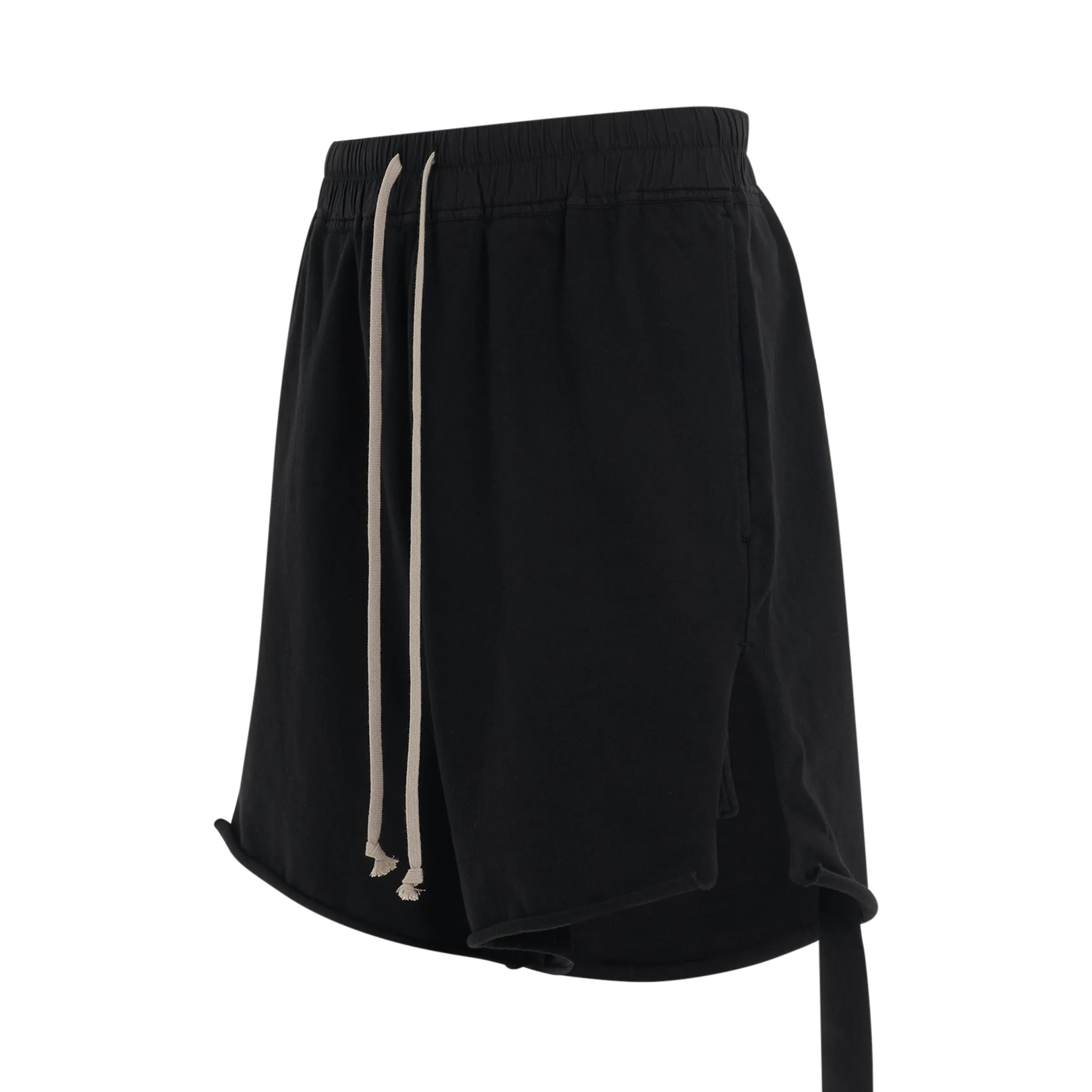 DRKSHDW Jersey Trucker Cut Offs Knit Shorts in Black sold by MARAIS product image thumbnail 2