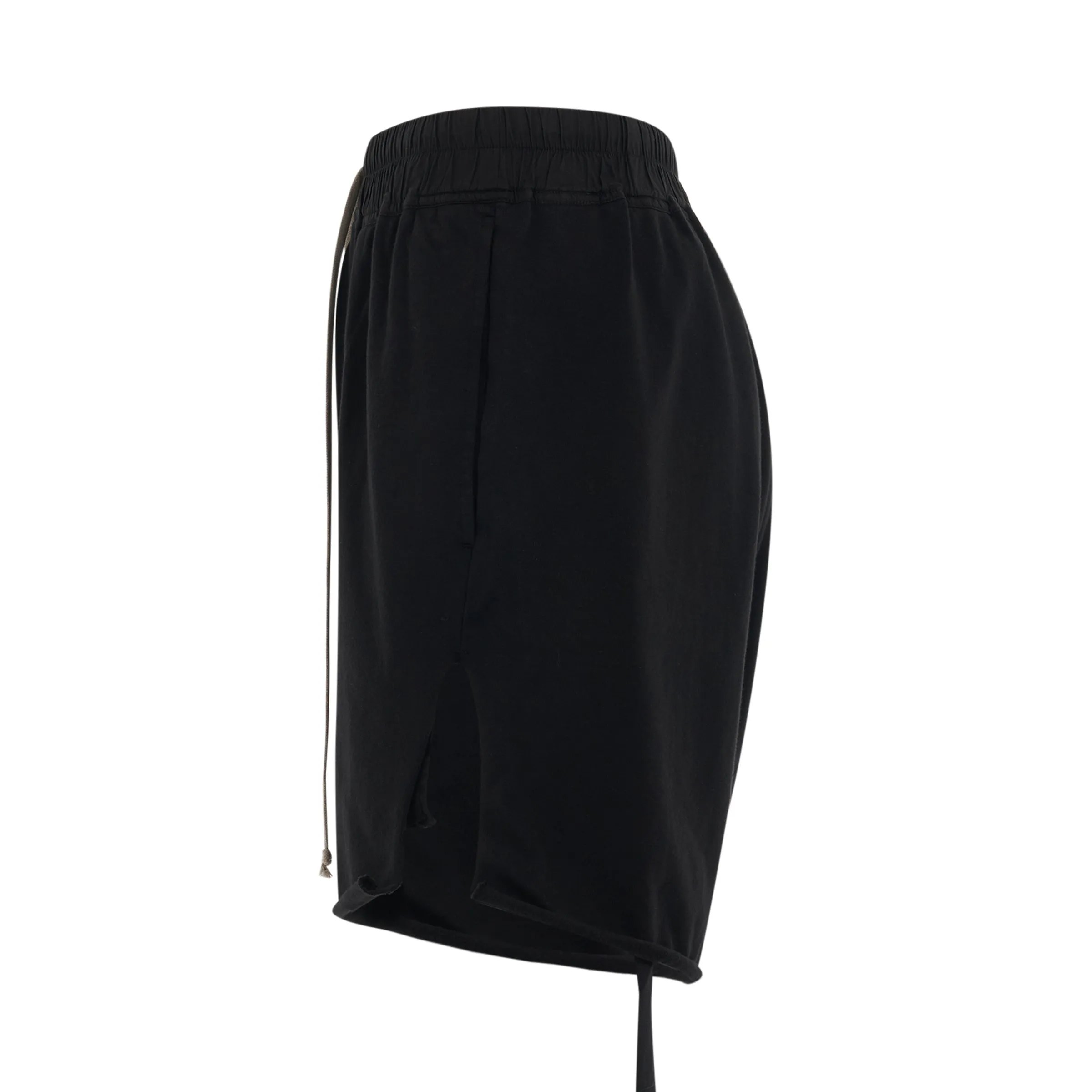 DRKSHDW Jersey Trucker Cut Offs Knit Shorts in Black sold by MARAIS product image thumbnail 3