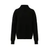 Fisherman Tabard Sweater in Black sold by MARAIS
