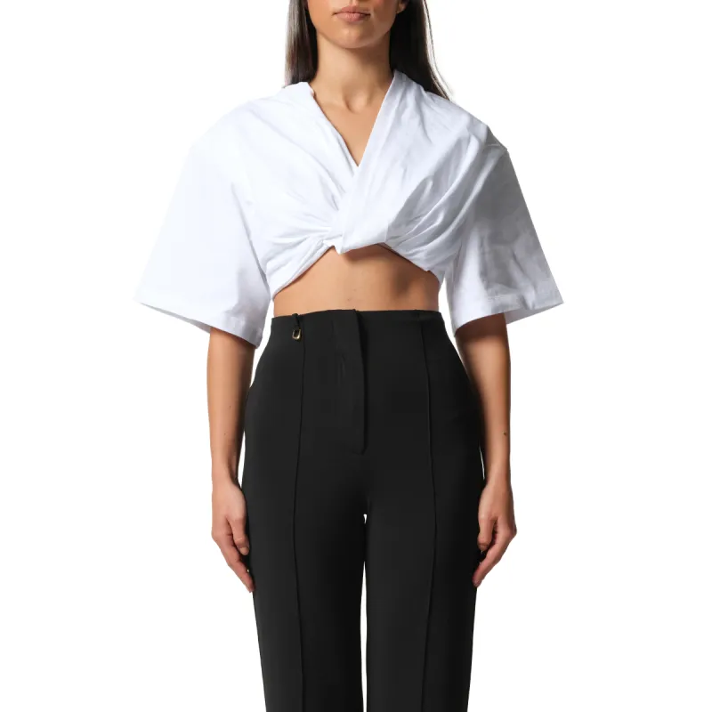 Le T-Shirt Bahia Court in White sold by MARAIS