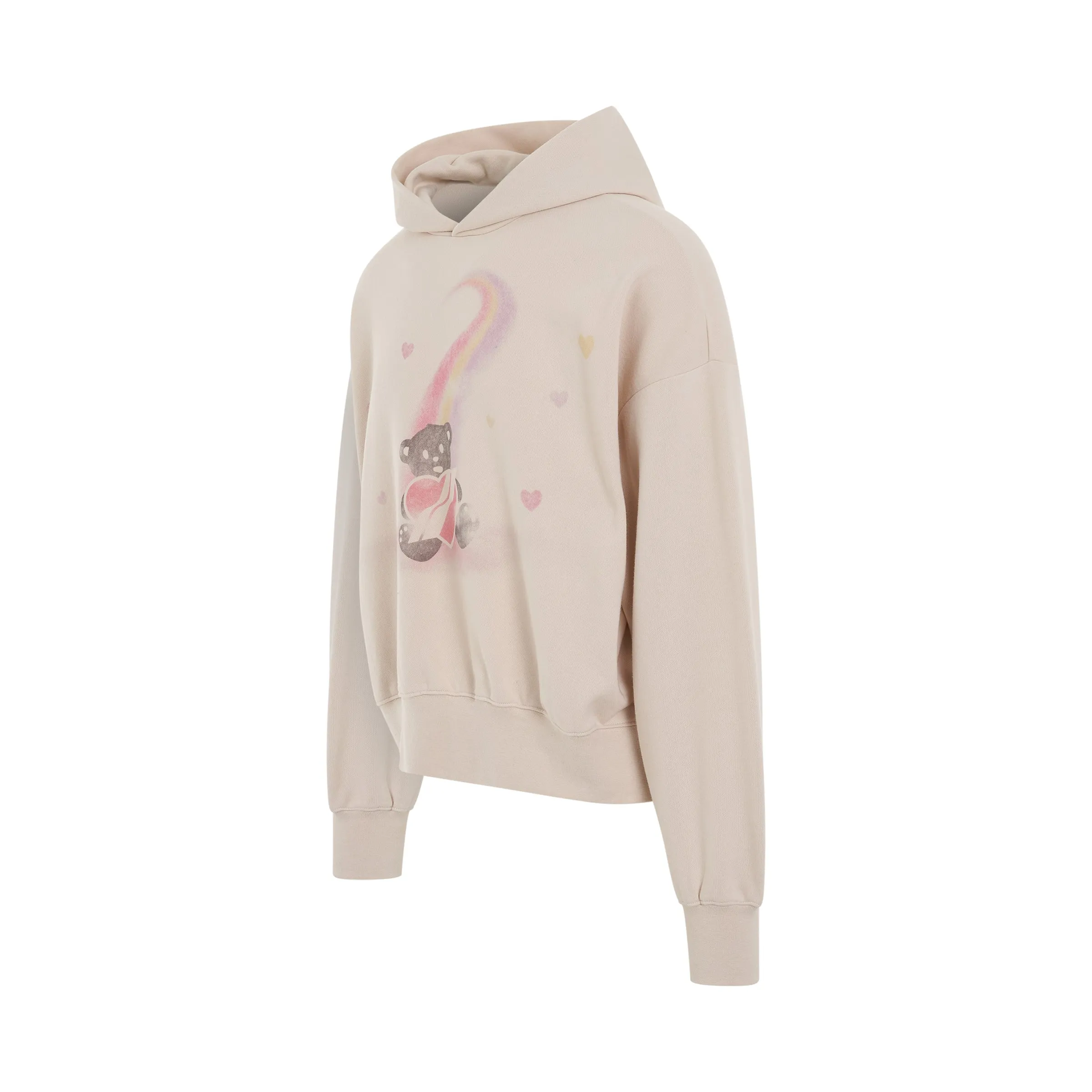 Teddy Bear Print Hoodie in Ivory sold by MARAIS product image thumbnail 2