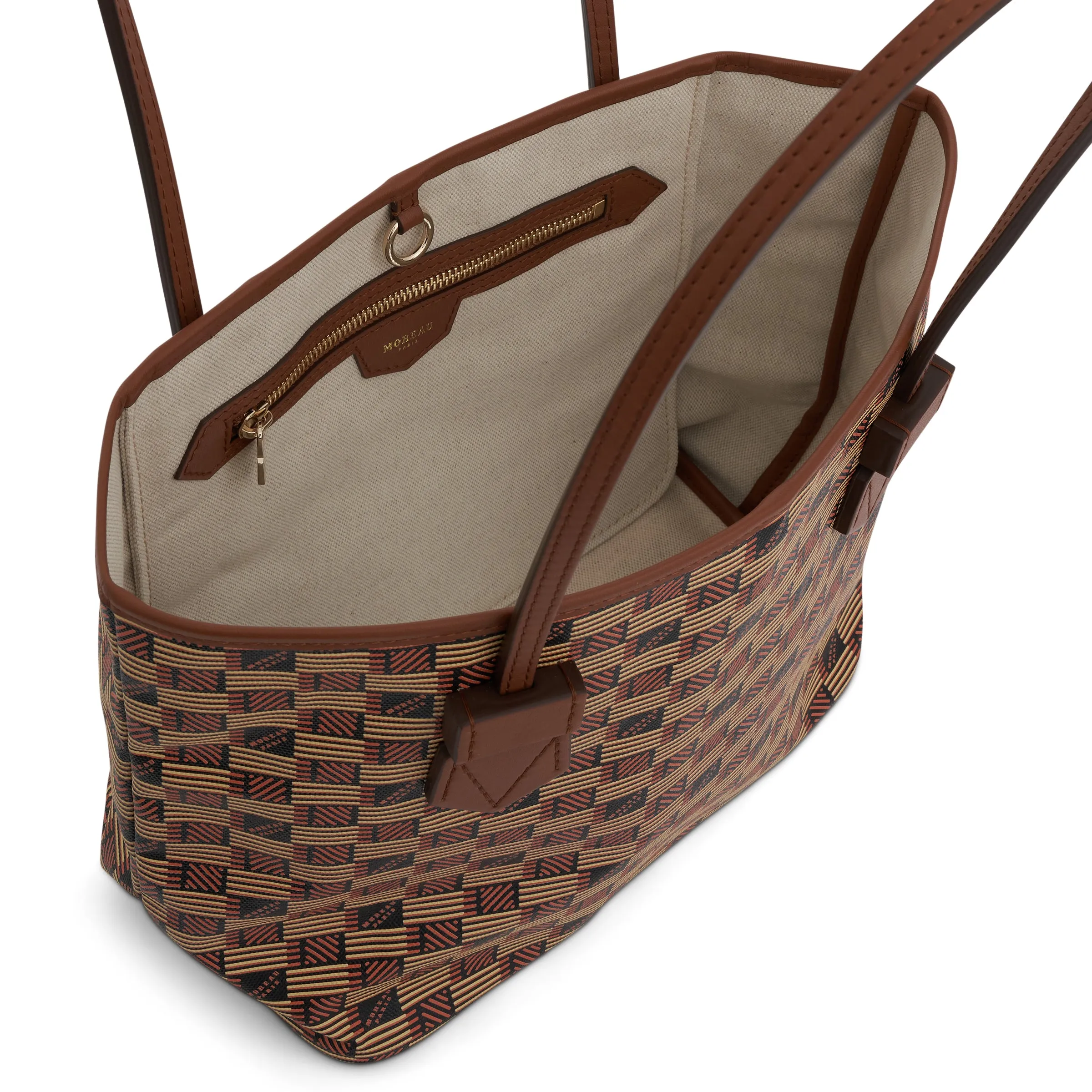 Saint Tropez Tote PM in Classic/Champagne sold by MARAIS product image thumbnail 3