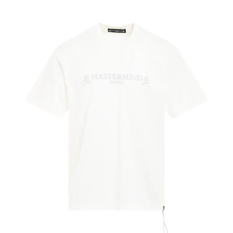 Brilliant Logo T-Shirt in White sold by MARAIS